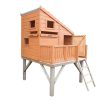 Homebase Garden Buildings | Shire Command Post & Platform Wooden Playhouse