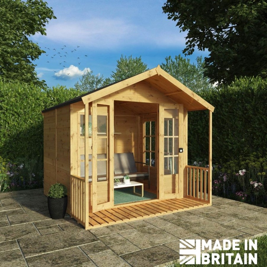 Homebase Garden Buildings | Mercia 8X8Ft Traditional Summerhouse