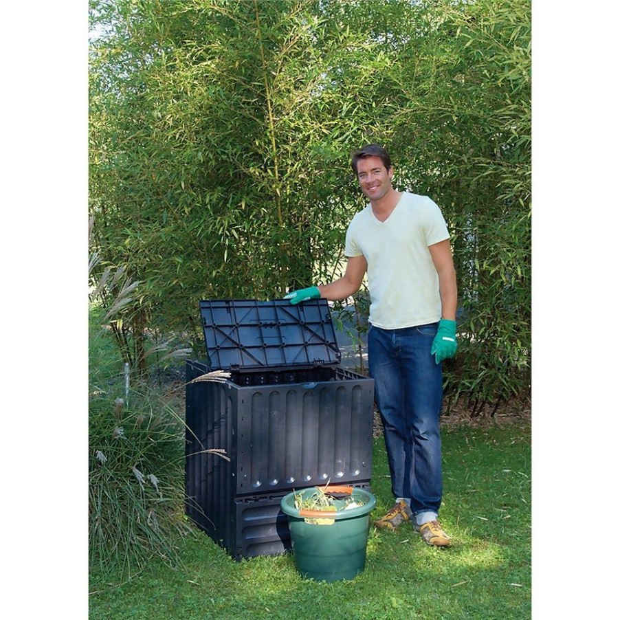 Homebase Garden Hand Tools | Garantia Ecoking Composter - 400L