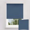 Homebase Storage & Home Deals | Navy Blue Blackout Roller Blind - 180Cm