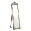 Homebase Mirrors | Boudoir Floor Standing Mirror - Silver- 50X170Cm