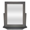 Homebase Mirrors | Square Dressing Table Mirror - Grey