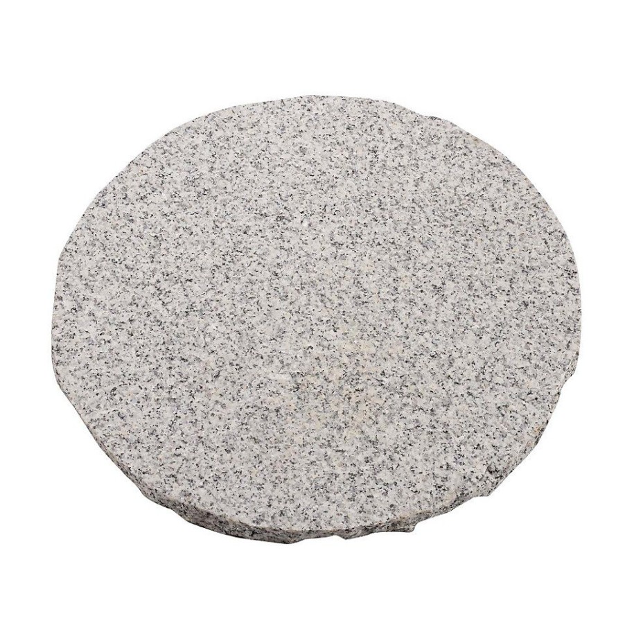 Homebase Paving Stones & Slabs | Stylish Stone Granite Stepping Stone 300Mm - Light Grey