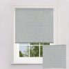 Homebase Storage & Home Deals | Textured Stripe Grey Blackout Roller Blind - 60Cm