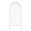 Homebase Trellis | French Country Scroll Trellis - White