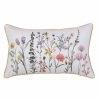 Homebase Cushions | Embroidered Floral Cushion - 30X50Cm