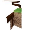 Homebase Lawn & Garden Edging | Swift Edge Garden Edging Brown - 24M