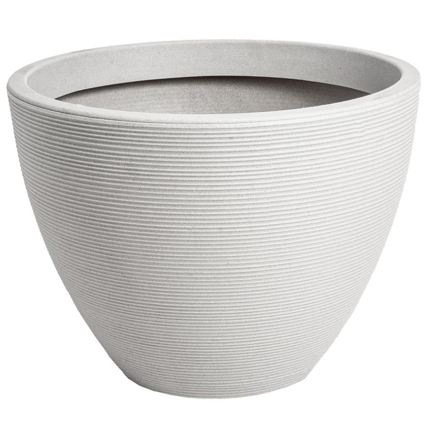 Homebase Plant Pots | Strata Valencia Stone Pot - Medium