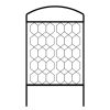 Homebase Garden Fencing | Agriframes Monet Garden Screen - W 1.2M X H 1.8M - Black