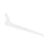 Homebase Shelving Brackets | Single Bracket - White - 200Mm