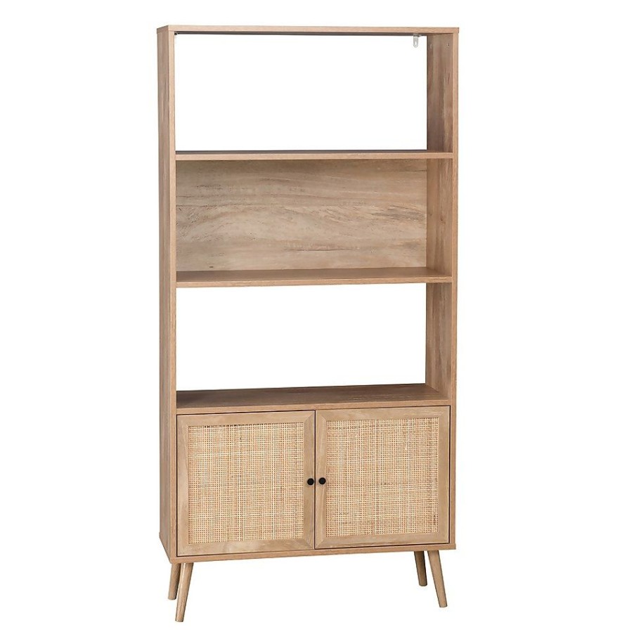 Homebase Office Furniture | Kubu Rattan Shelf Unit