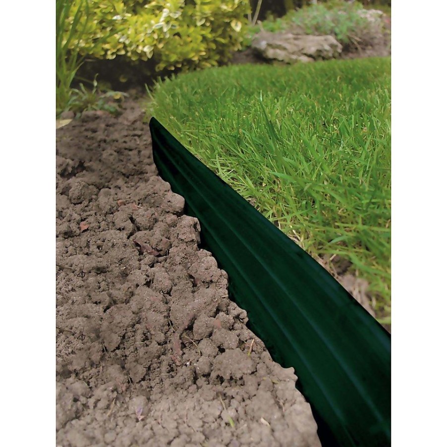 Homebase Lawn & Garden Edging | Swift Edge Garden Edging Green - 24M