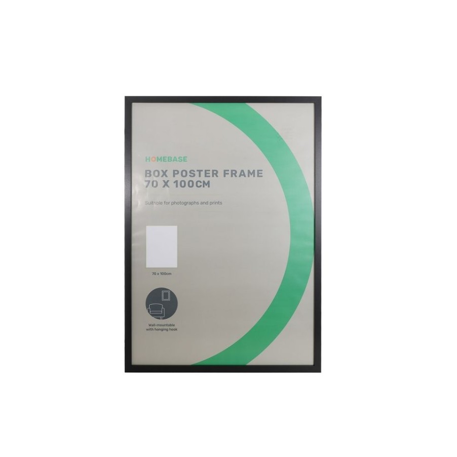 Homebase Photo Frames | Box Poster Frame - 70X100Cm - Black