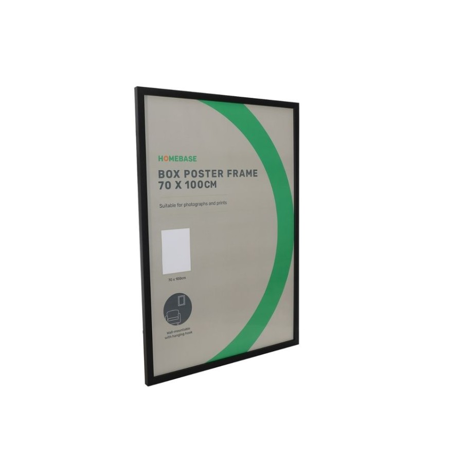 Homebase Photo Frames | Box Poster Frame - 70X100Cm - Black