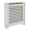 Homebase Hallway Furniture | Lloyd Pascal Radiator Cover With Contemporary Style In White - Mini