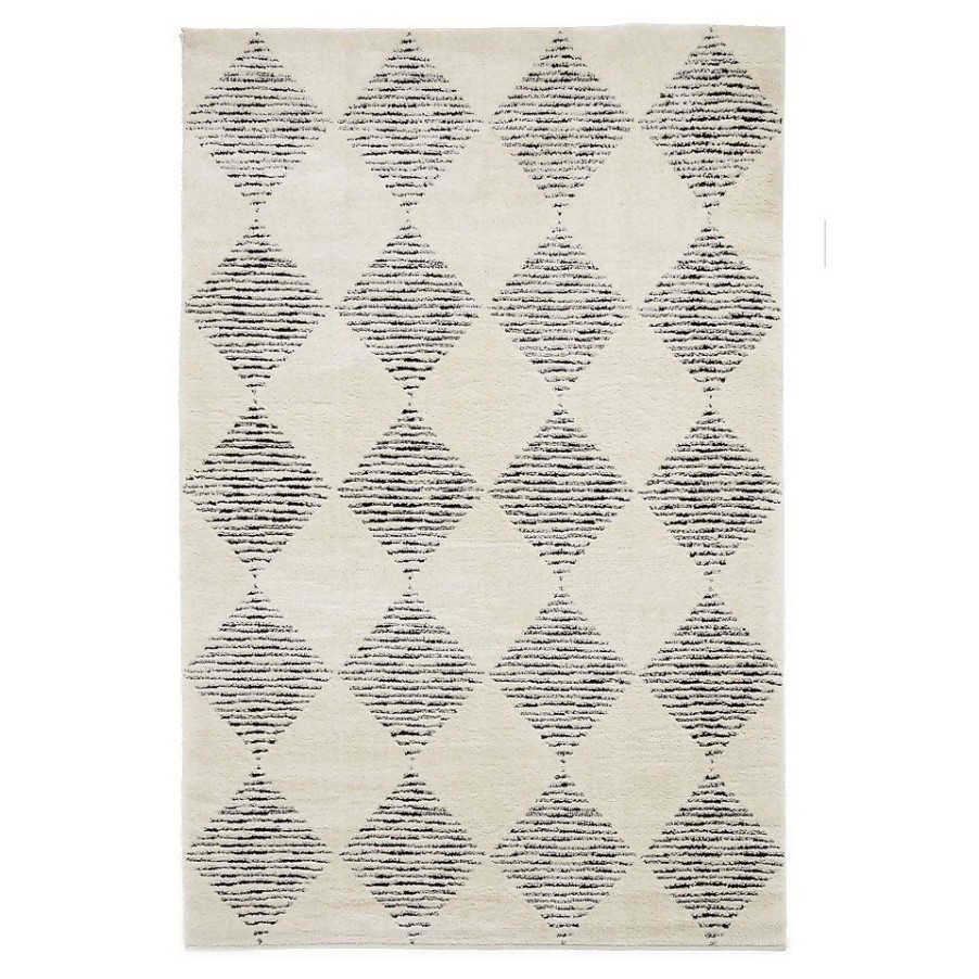 Homebase Rugs | Ivar Diamond Rug - Grey - 160X230Cm