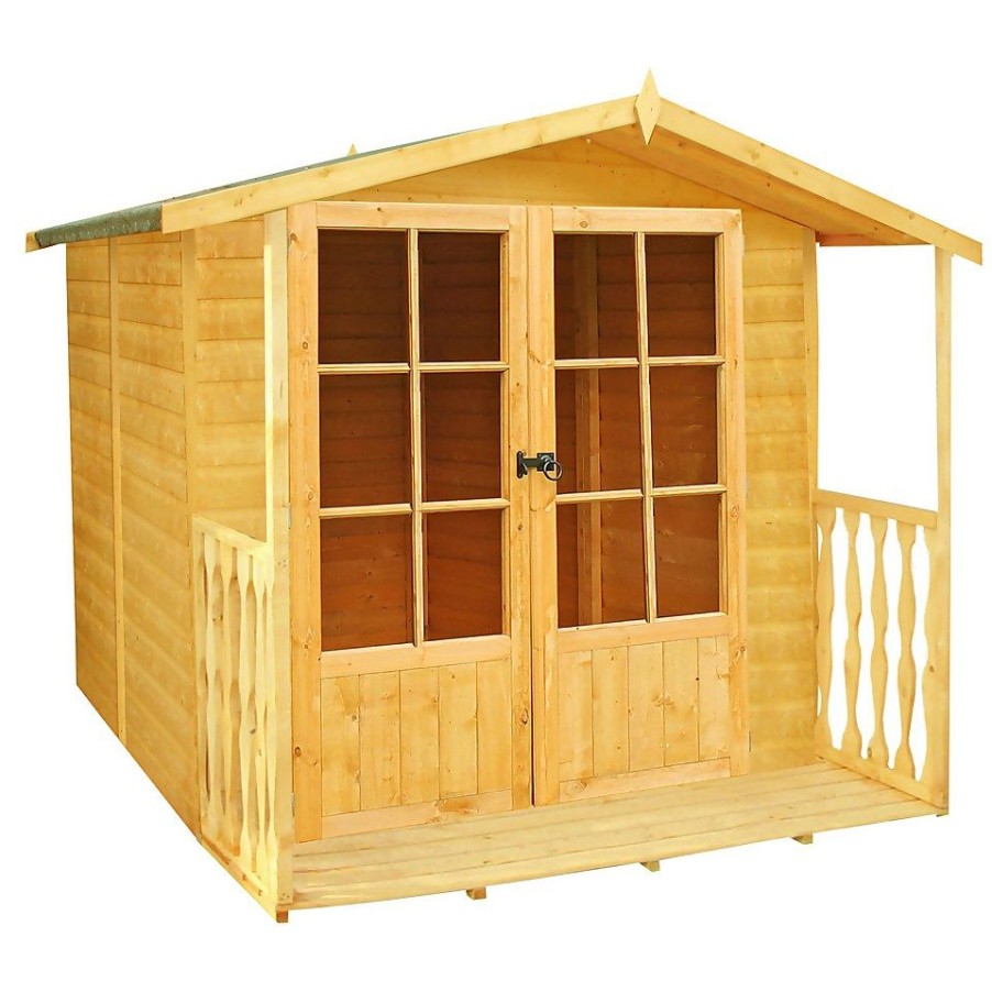 Homebase Garden Buildings | Shire 7Xft7 Alnwick Summerhouse - Including Installation