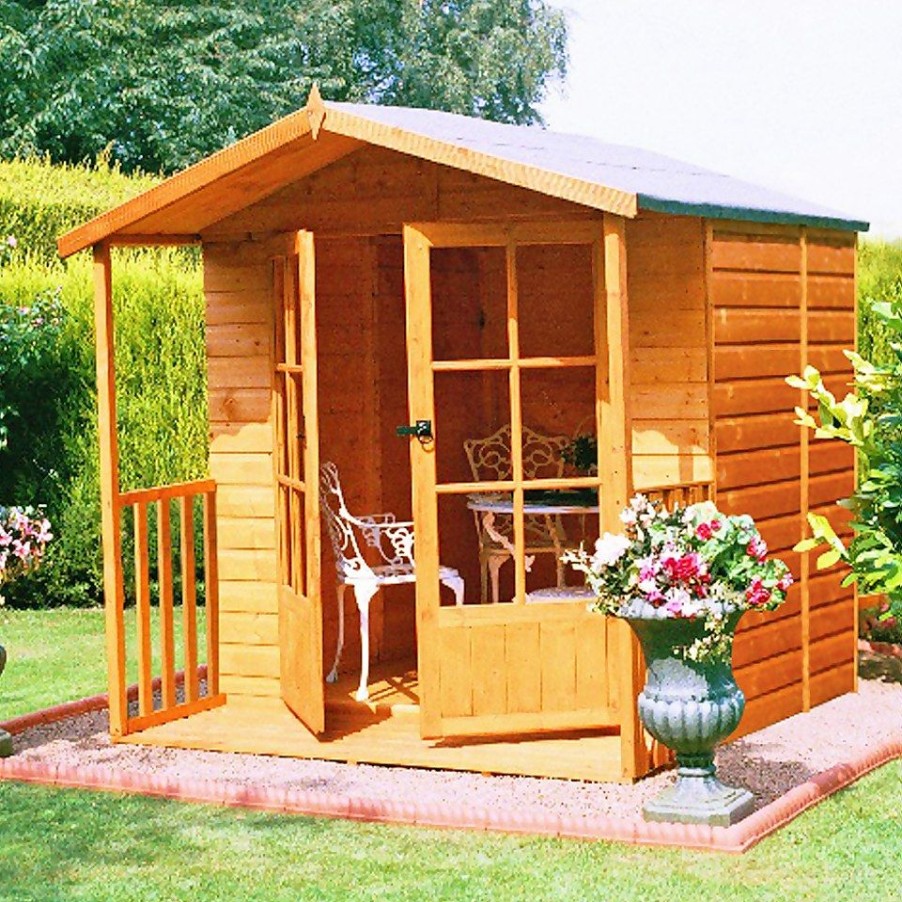 Homebase Garden Buildings | Shire 7Xft7 Alnwick Summerhouse - Including Installation