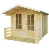 Homebase Garden Buildings | Shire 8 X 8Ft Maulden Log Cabin