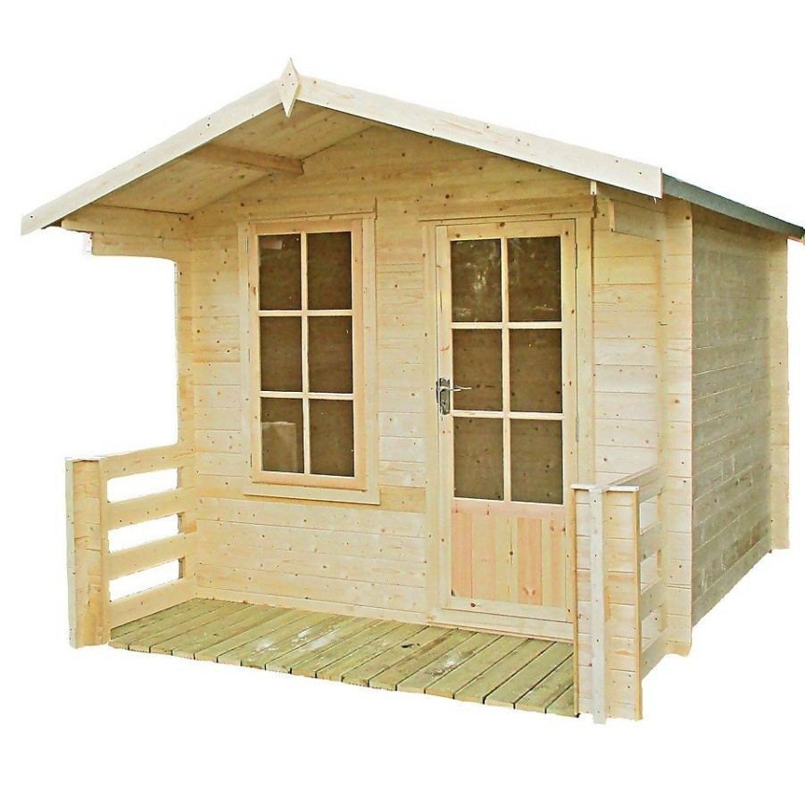 Homebase Garden Buildings | Shire 8 X 8Ft Maulden Log Cabin