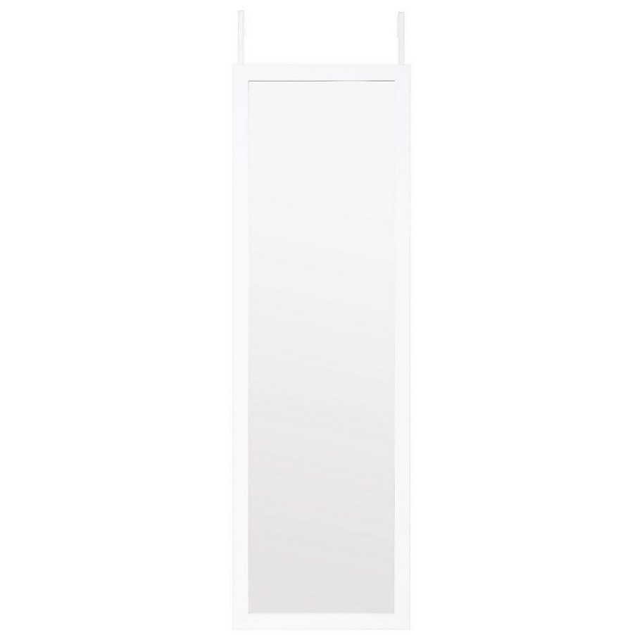 Homebase Mirrors | Over Door Hanging Mirror - 120X30Cm - White