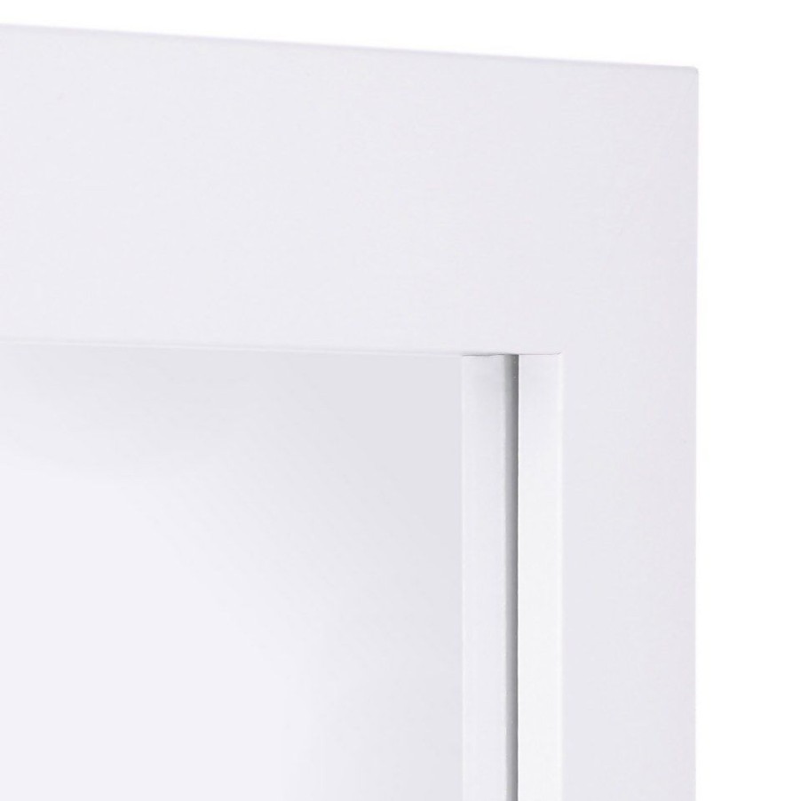 Homebase Mirrors | Over Door Hanging Mirror - 120X30Cm - White