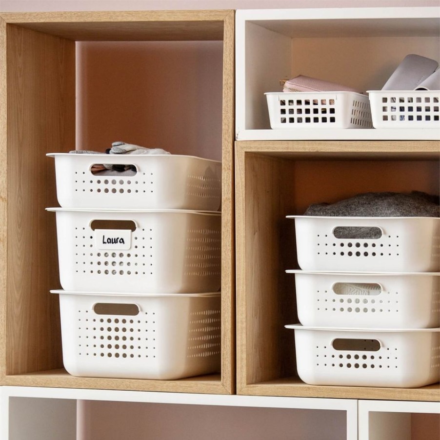 Homebase Clothes Storage | Smartstore Wardrobe Basket Lid - White