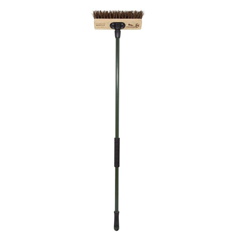 Homebase Garden Hand Tools | Charles Bentley Charnwood Bassine Wooden Garden Broom - 300Mm