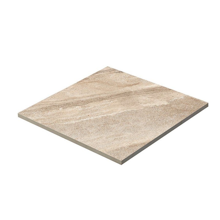 Homebase Paving Stones & Slabs | Porcelain Paving 600 X 600Mm - Oyster (Full Pack)