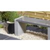 Homebase Lawn & Garden Edging | Stylish Stone Natural Stone Coping Or Edging - Charcoal