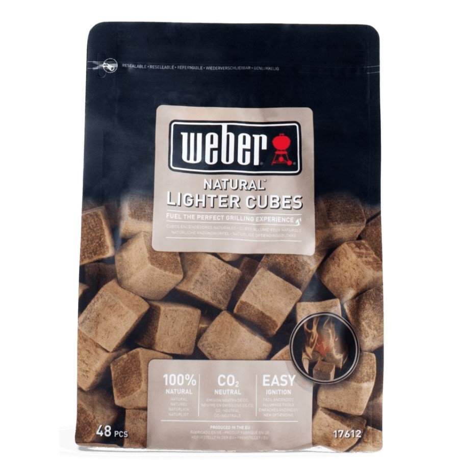 Homebase Bbq Fuel | Weber Bbq Natural Lighter Cubes