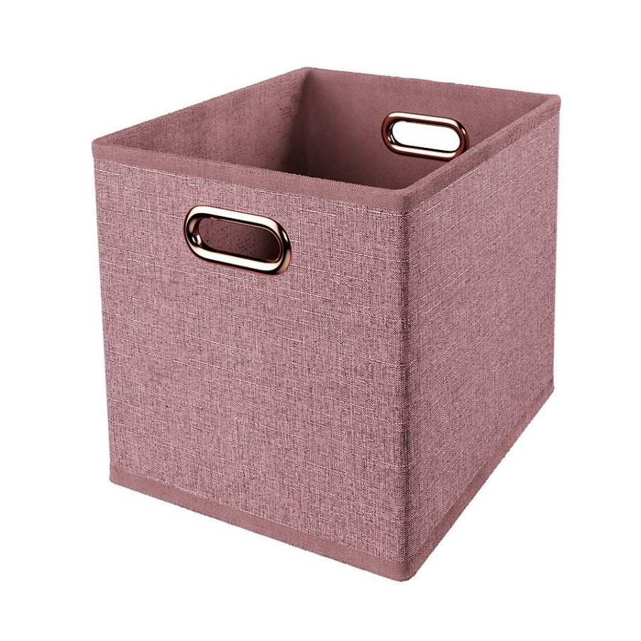 Homebase Cube Storage | Clever Cube Woven Insert - Rose