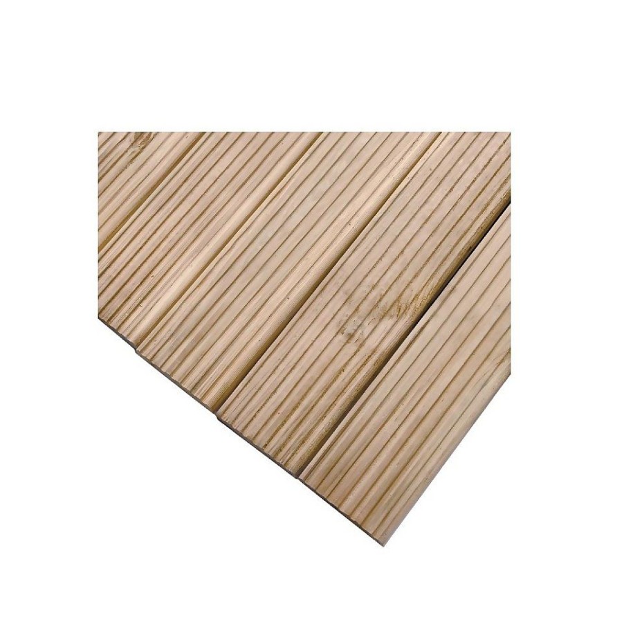 Homebase Garden Decking | Value Deck Board - Pack Of 10