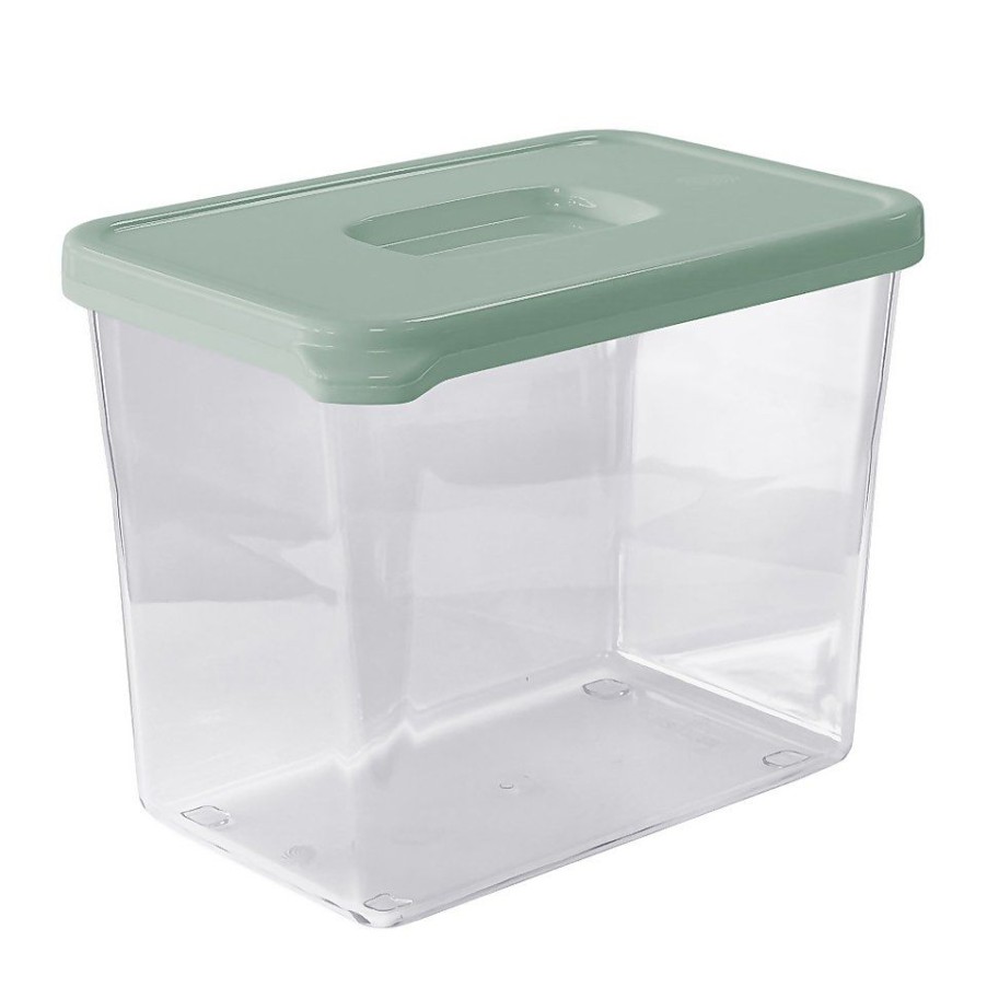 Homebase Storage Containers | Plastic Storage Container - 3.5L - Sage