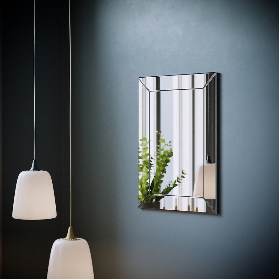 Homebase Mirrors | Bevelled Edge Mirror - 70X50Cm