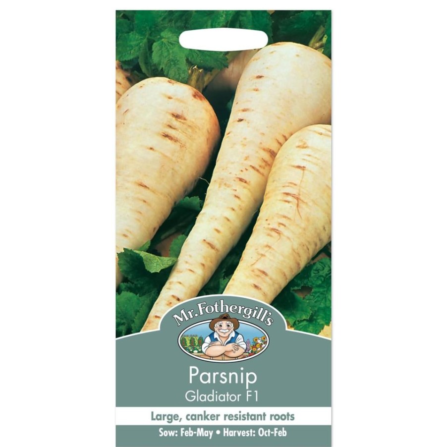 Homebase Seeds | Mr. Fothergill'S Parsnip Gladiator F1 Seeds