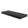 Homebase Storage & Home Deals | Flexi Storage Decorative Shelving Floating Shelf Black Oak 600X38X240Mm