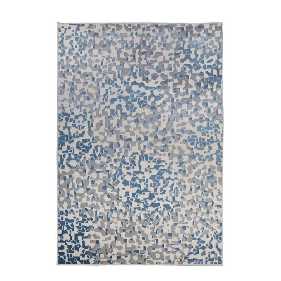 Homebase Rugs | Abstract Pixels Rug - Blue - 120X170Cm