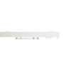 Homebase Curtain Poles & Tracks | Pvc Uncorded Curtain Track - 150Cm - White