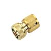 Homebase Garden Hoses & Watering | Homebase Brass Waterstop Hose Quick Connector