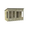 Homebase Garden Buildings | Oakley Overlappent Summerhouse 10X6 (Installed)