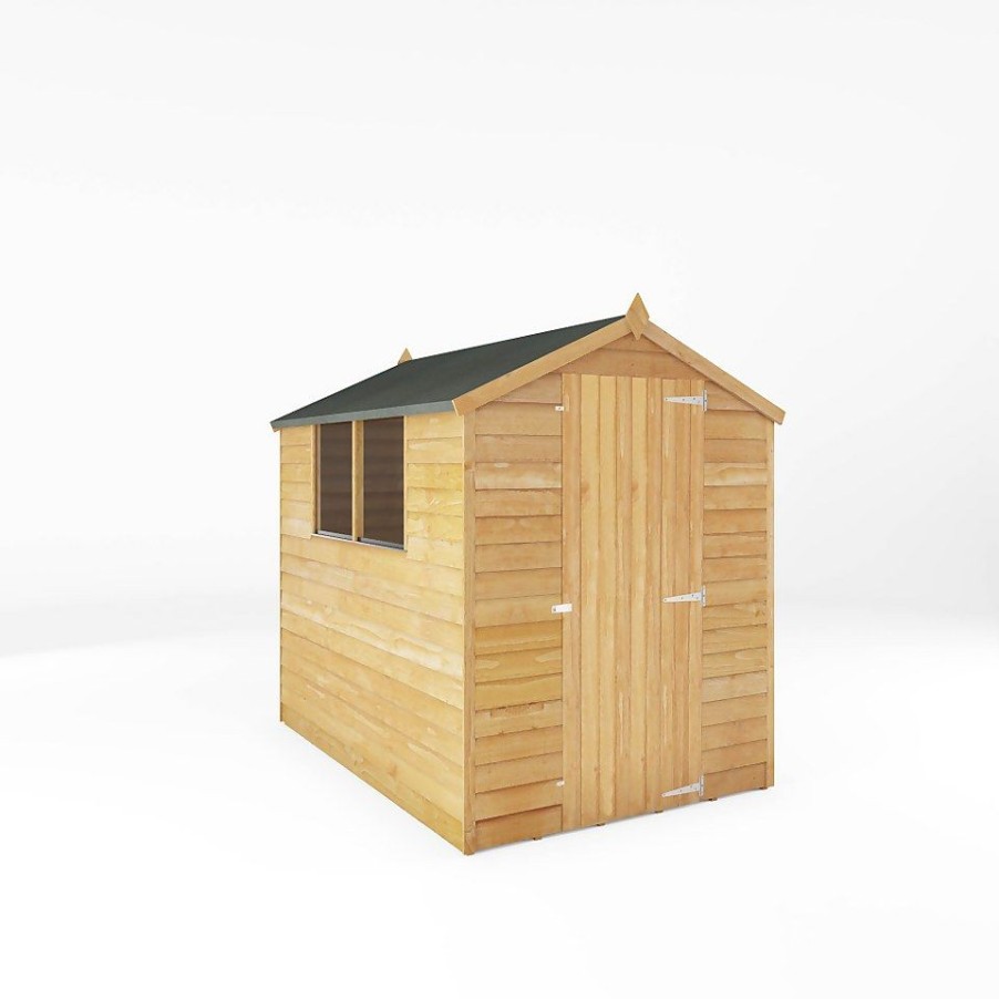 Homebase Garden Sheds | Mercia 7 X 5Ft Overlap Apex Shed - Incl. Installation