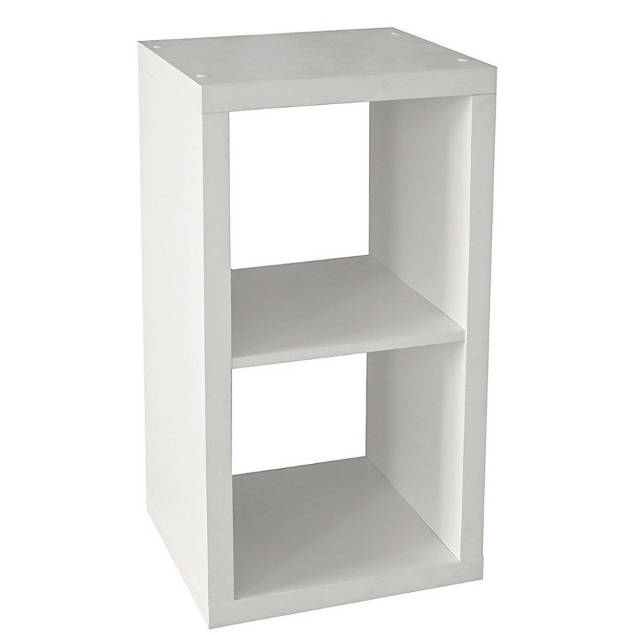 Homebase Storage & Home Deals | Clever Cube 1X2 Storage Unit - White