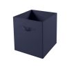 Homebase Cube Storage | Living Elements Compact Cube Fabric Insert - Navy