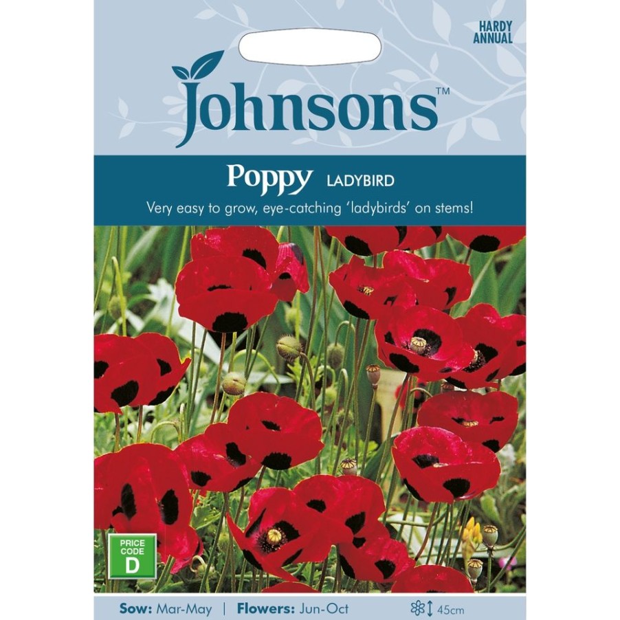 Homebase Seeds | Poppy Ladybird Seeds