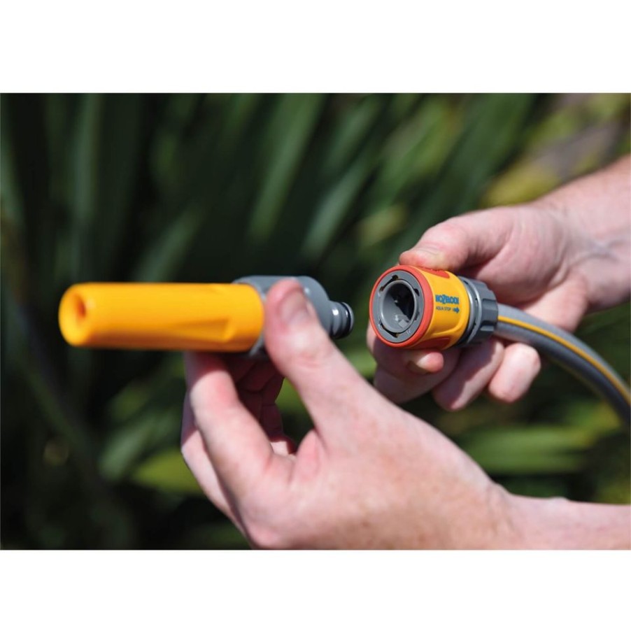 Homebase Garden Hoses & Watering | Hozelock Aqua Stop Connector - 12.5Mm