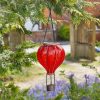 Homebase Solar Garden Lights | The Solar Company Balloon Lantern - Red