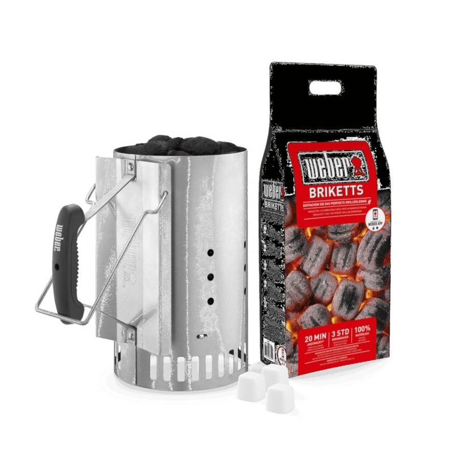 Homebase Bbq Accessories | Weber Bbq Chimney Starter Set