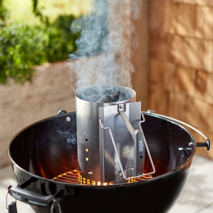 Homebase Bbq Accessories | Weber Bbq Chimney Starter Set