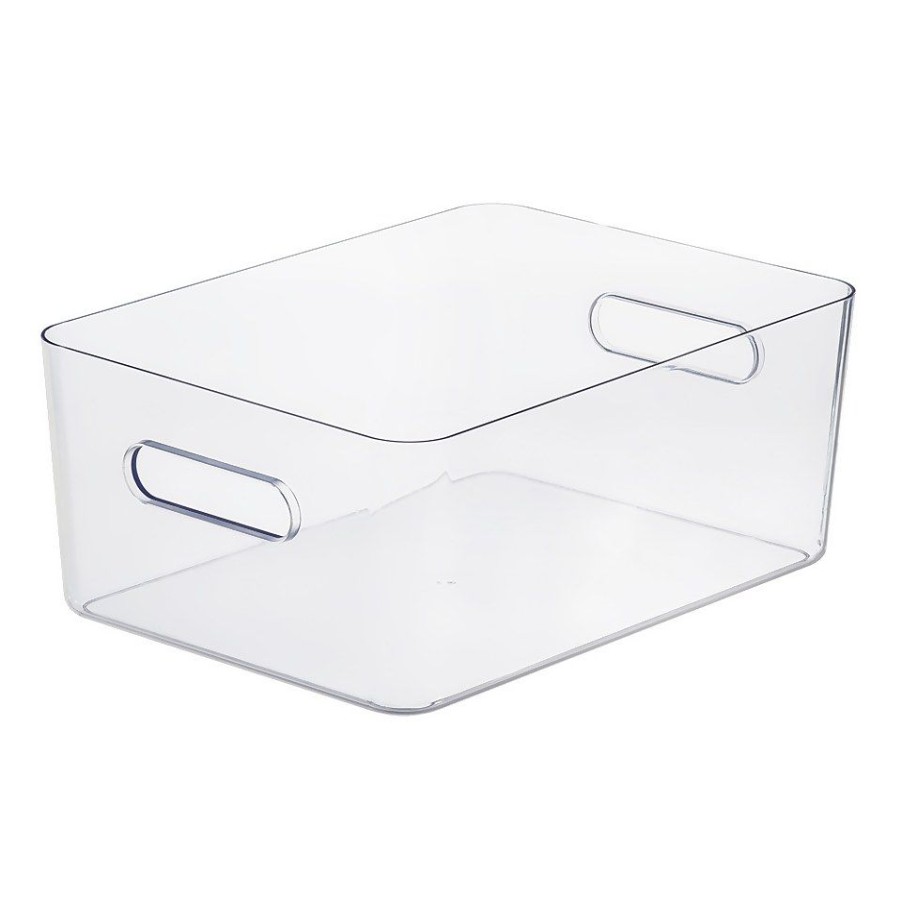 Homebase Storage Containers | Smartstore Compact Clear Storage Box - Large